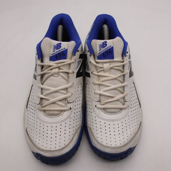 New Balance 696v3 Blue/White Men's Size 10.5 EE Athletic Sneakers Casual Shoes - Picture 2 of 11